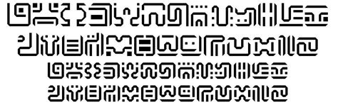 Botw Hylian Font By Relyt Nietsnedlog Fontriver
