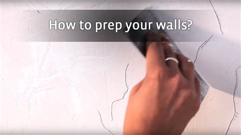 How To Prep Your Walls For Wallpaper Application Prepping Wall Film