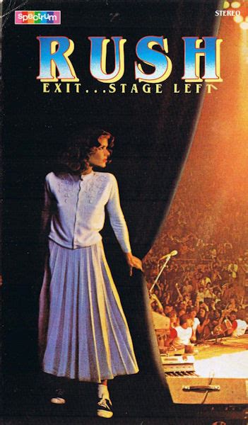 Rush - Exit...Stage Left (VHS, Reissue, PAL) | Discogs