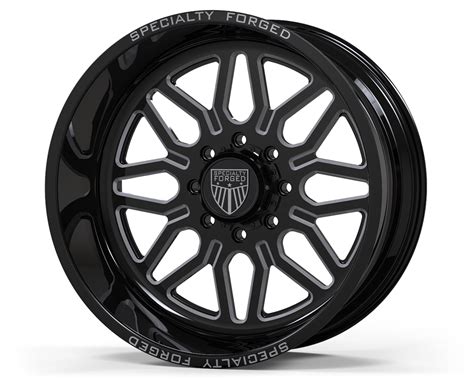 Specialty Forged Sf023 24x16 103 Gloss Black Milled Sf023 24x16 Gls
