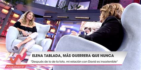 Elena Tablada Sobre David Bisbal En Viva La Vida Ahora La Relación