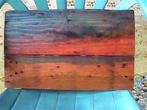 Simple Wood Staining With Food Coloring Hometalk