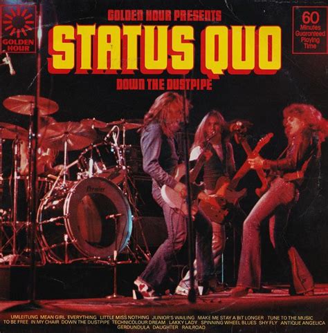 Status Quo Status Quo Down The Dustpipe Used Vinyl High Fidelity Vinyl Records And Hi Fi