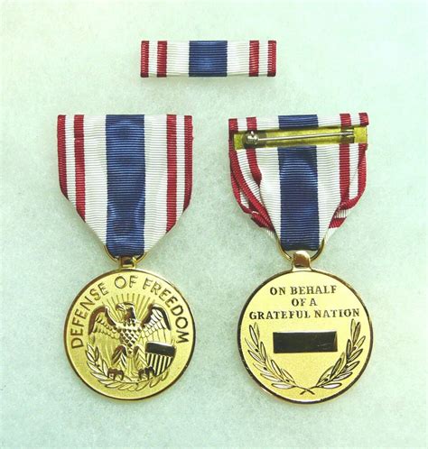 Department Of Defense Defense Of Freedom Medal Civilian