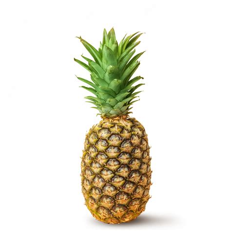 Premium Photo Juicy Pineapple On A White Background Isolated
