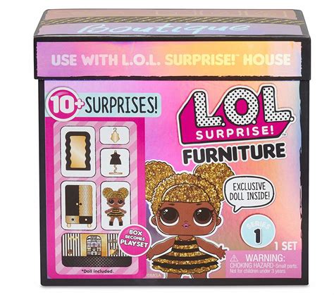 Surprise, furniture includes 10+ surprises, including furniture for l.o.l. LOL SURPRISE COMPLETE SET 4 DOLL HOUSE FURNITURE BEDROOM ...