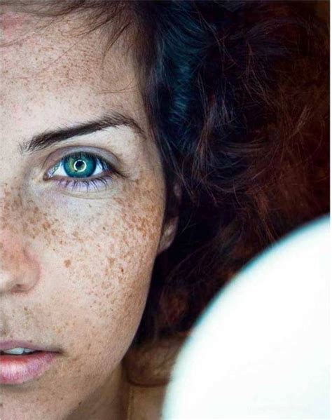 Strange Facts Pretty Girls With Freckles On Face