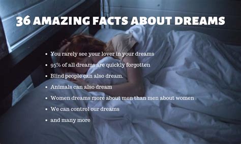 36 Amazing And Weird Facts About Dreams