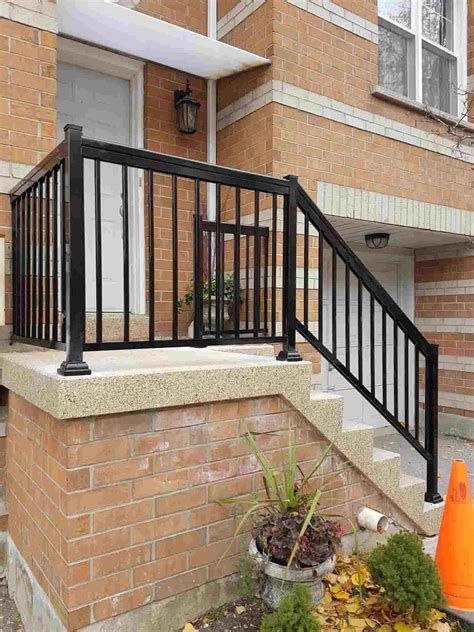 Commercial Aluminum Railing Systems Handrails And Its Height