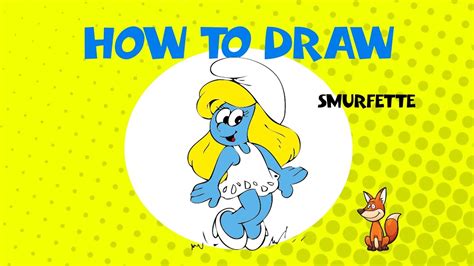 How To Draw Smurfette Learn To Draw Art Lessons Youtube