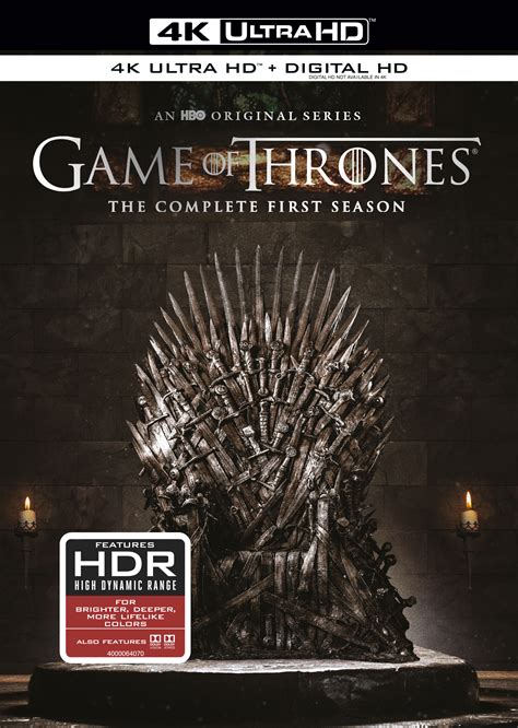 Game Of Thrones The Complete First Season 4k Tv 2011 Ultra Hd Blu Ray