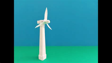 Climate Action Origami Wind Turbine Wind Powered Electrical Generator