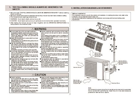 Mitsubishi Split System Manual