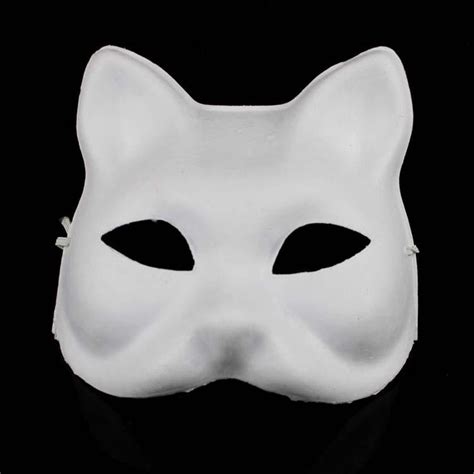 Plain White Mask Diy Masquerade Masks Half Face Masks Decorating Craft