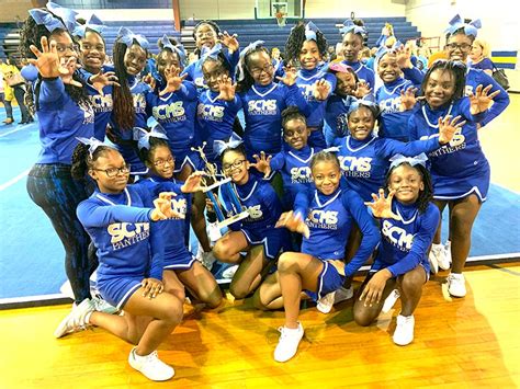 Scms Cheerleaders Place Third In Deep South Conference Championship