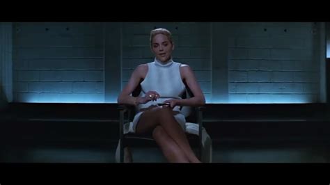 Sharon Stone Iconic Basic Instinct Cross Legs Has Been Affected By The Phenomenon Blurred Blue