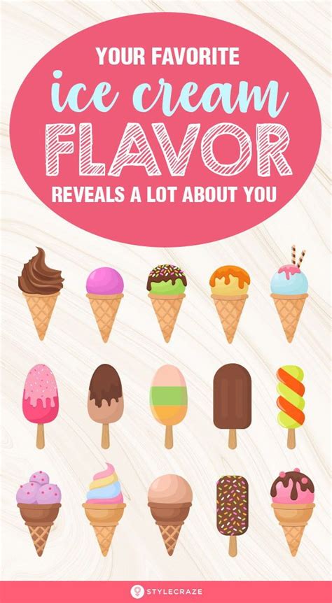 What Is Your Favorite Ice Cream Flavor Your Choice Will Also Reveal