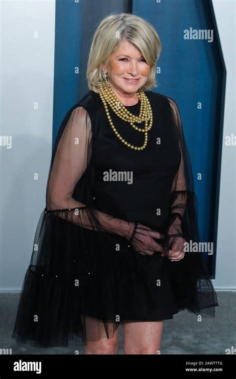 Martha Stewart At The 2020 Vanity Fair Oscar Party Hosted By Radhika