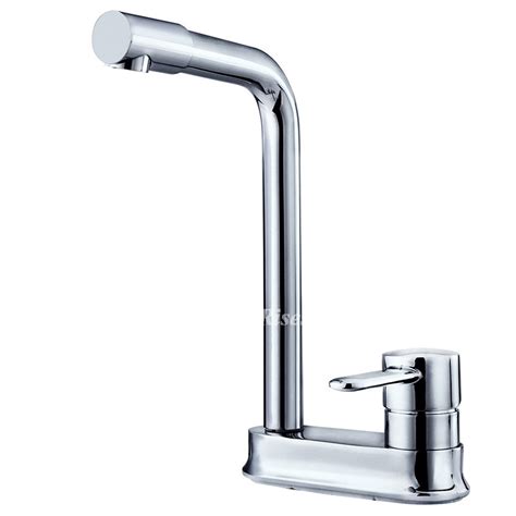 Invest in a quality kitchen sink faucet and order yours today! Solid Centerset Silver 2 Hole Kitchen Faucet Chrome Brass ...