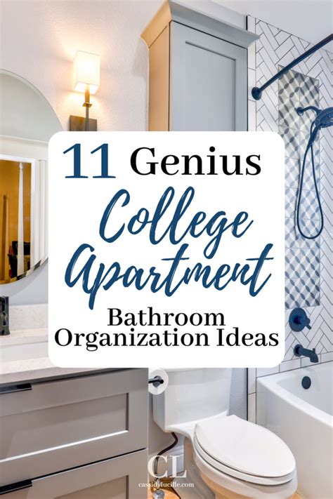 11 college apartment bathroom organization ideas best college apartment organization ideas