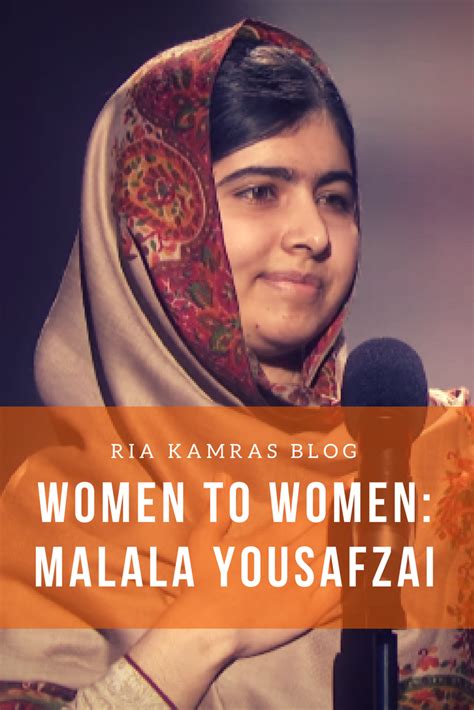 Born on july 12, 1997, malala developed a thirst for knowledge at a very young age. Women to Women: Malala Yousafzai