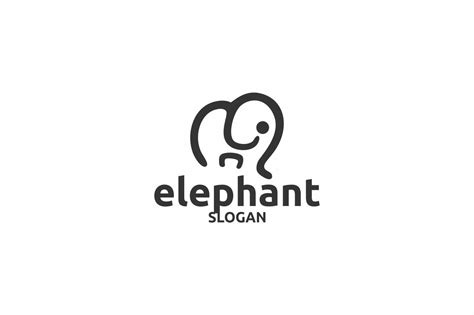 Elephant (2491) | Logos | Design Bundles gambar png