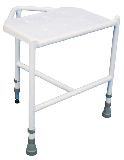 Pembury Height Adjustable Corner Shower Stool Millbrook Healthcare