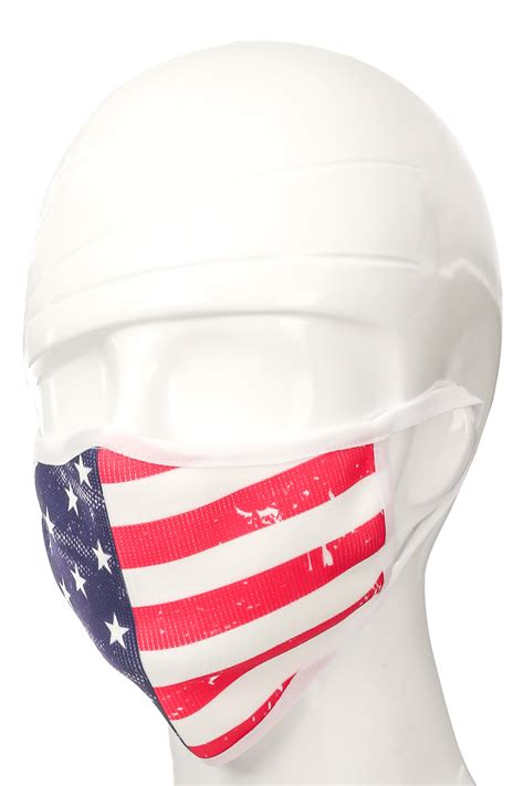 Multi American Flag Face Mask Covid19