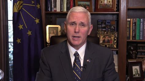 Thank You Indiana Governor Mike Pence Youtube