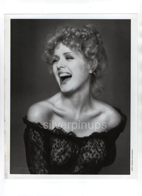 Orig S Bernadette Peters Busty And Sheer Glamour Photo By Harry Langdon Silverpinups