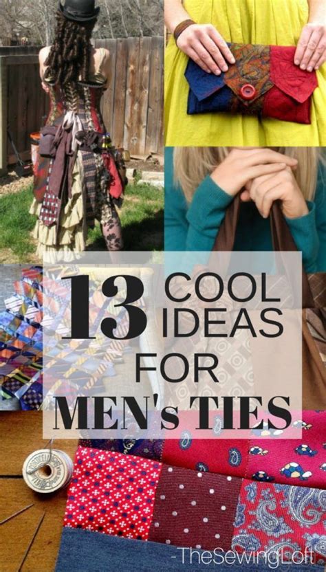 13 Creative Ways To Reuse Mens Ties Tie Crafts Diy Necktie Projects
