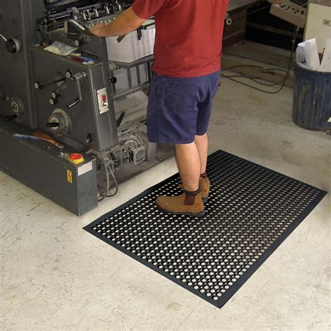 Buy Industrial Anti Fatigue Rubber Floor Mats For Standing Mattek