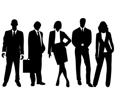 Business Person Silhouette Business People Group 1920×1649