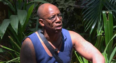Im A Celebrity Ian Wright Gets Grumpy Over Jac And Myles Trial