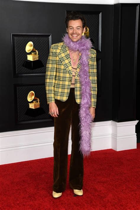 Grammys 2021 What Harry Styles Wore For The Awards Show