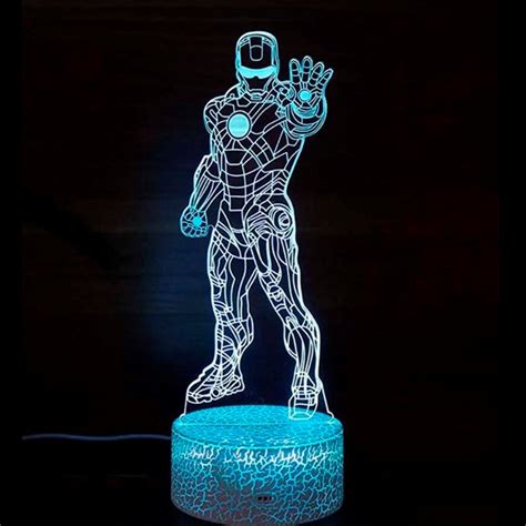 Maybe you would like to learn more about one of these? Iron man 3D lampe - Avengers - Køb online på ledide.dk