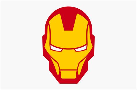 Download Head Clipart Ironman - Iron Man Face Logo, HD Png Download ...