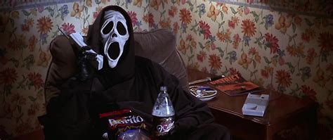Doritos Nacho Chips Of Dave Sheridan As The Killer In Scary Movie 2000