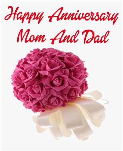Happy Anniversary Mom And Dad Png Clipart Hybrid Tea Rose