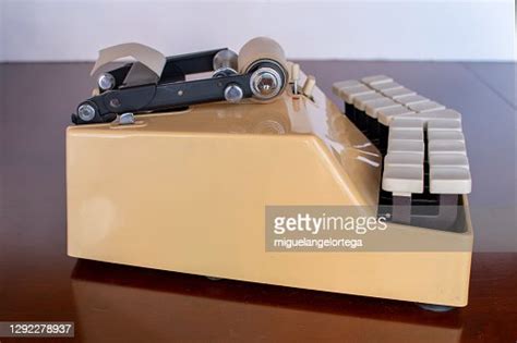 A Stenotype Machine Writing At Full Speed High Res Stock Photo Getty