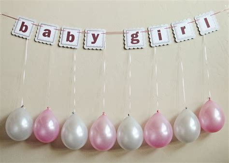 Here are a few more baby shower projects that you may like DIY banner for a girl baby shower. So easy to make!! | Girl Baby Shower Ideas | Pinterest ...