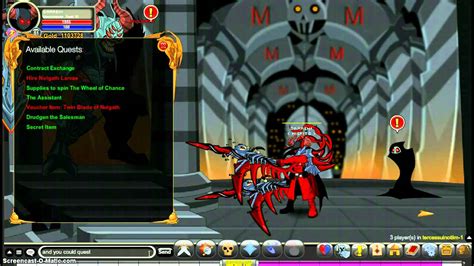 Aqwhow To Get To Nulgath Youtube