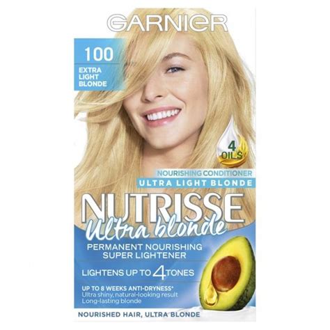 Garnier Nutrisse Extra Light Blonde Permanent Hair Dye