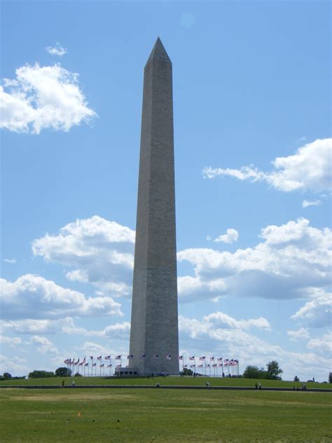Washington Dc Washington Monument 555 Feet Tall Rosemary Quinton