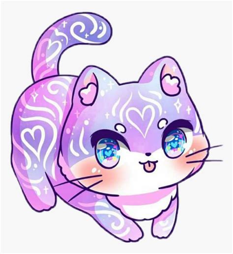 Kawaii Purplecat Sailormoon M Jenni Illustrations Cat Hd Png