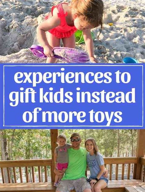 Four great christmas gift experiences for him. Experiences to Gift Kids Instead of Toys | Gifts for kids ...