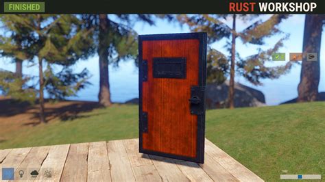 Wooden Door Rust Mods