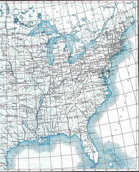 Road Map Of East Coast United States Valid Printable Map The United