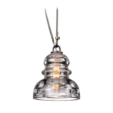 Mini Pendant Light With Clear Glass F3132 Destination Lighting