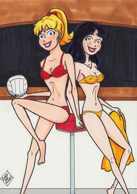 Betty And Veronica By Robboakascooby On Deviantart